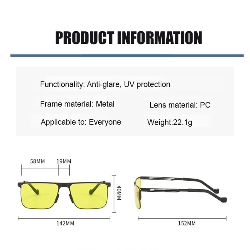Photochromic Driving Goggles – Adaptive, Glare-Free & Lightweight