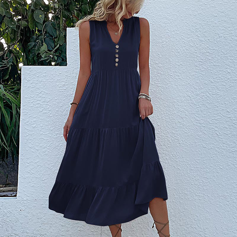 Tiered Ruffle Dress – Breathable & Effortless Fit