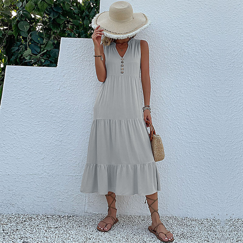 Tiered Ruffle Dress – Breathable & Effortless Fit