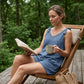 Breathable Sleeveless Romper – Adjustable Straps & Pockets