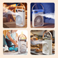❄️Portable Ice Misting Fan – Triple Nozzle & RGB Mood Lighting