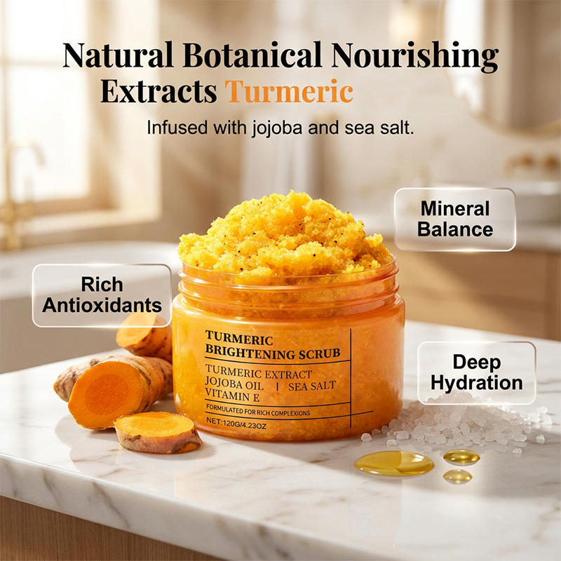 🍊LAST DAY SALE: ONLY ￡9.99!!🎁✨Turmeric Brightening Body Scrub