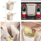 Save Space Instantly! No-Drill Hanging Collapsible Trash Can