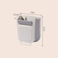 Save Space Instantly! No-Drill Hanging Collapsible Trash Can