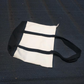 Large Canvas Tote Bag with Zipper and Front Pocket