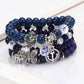 4-Piece Bohemian Beaded Bracelet Set