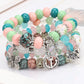 4-Piece Bohemian Beaded Bracelet Set