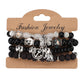 4-Piece Bohemian Beaded Bracelet Set