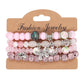 4-Piece Bohemian Beaded Bracelet Set