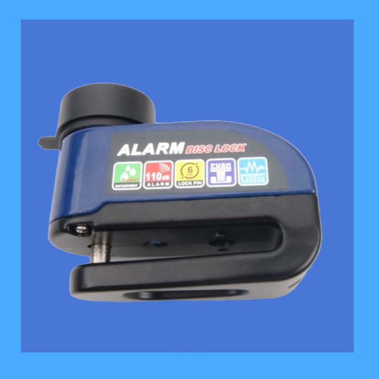 Secure Your Motorcycle  Instantly! 110dB Alarm Disc Lock