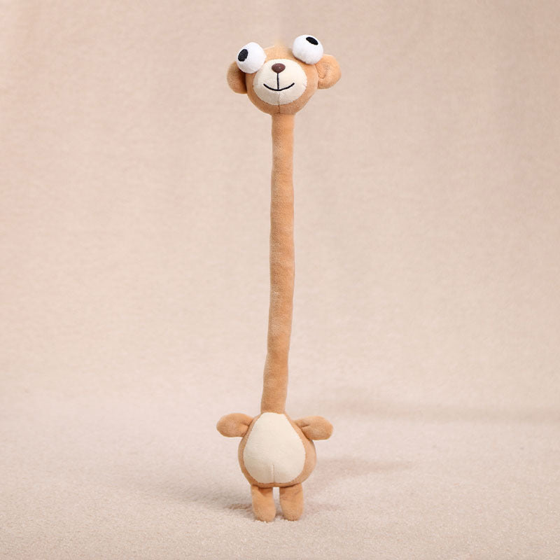 Long Neck Plush Bag Charm – Wrap-Around & Ultra-Soft