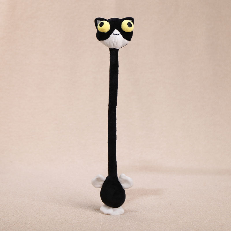 Long Neck Plush Bag Charm – Wrap-Around & Ultra-Soft