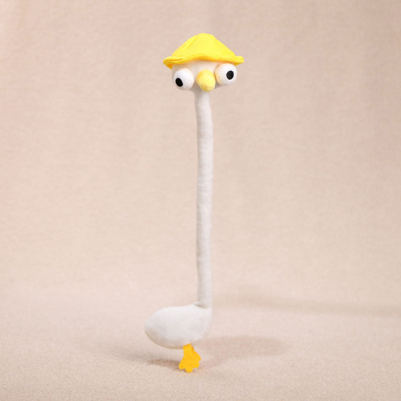 Long Neck Plush Bag Charm – Wrap-Around & Ultra-Soft