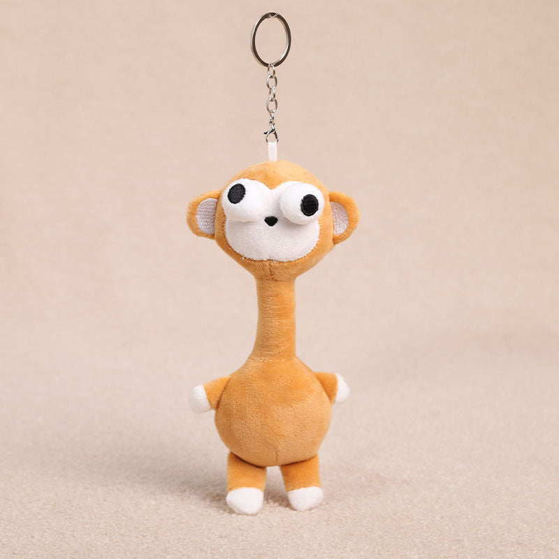 Long Neck Plush Bag Charm – Wrap-Around & Ultra-Soft