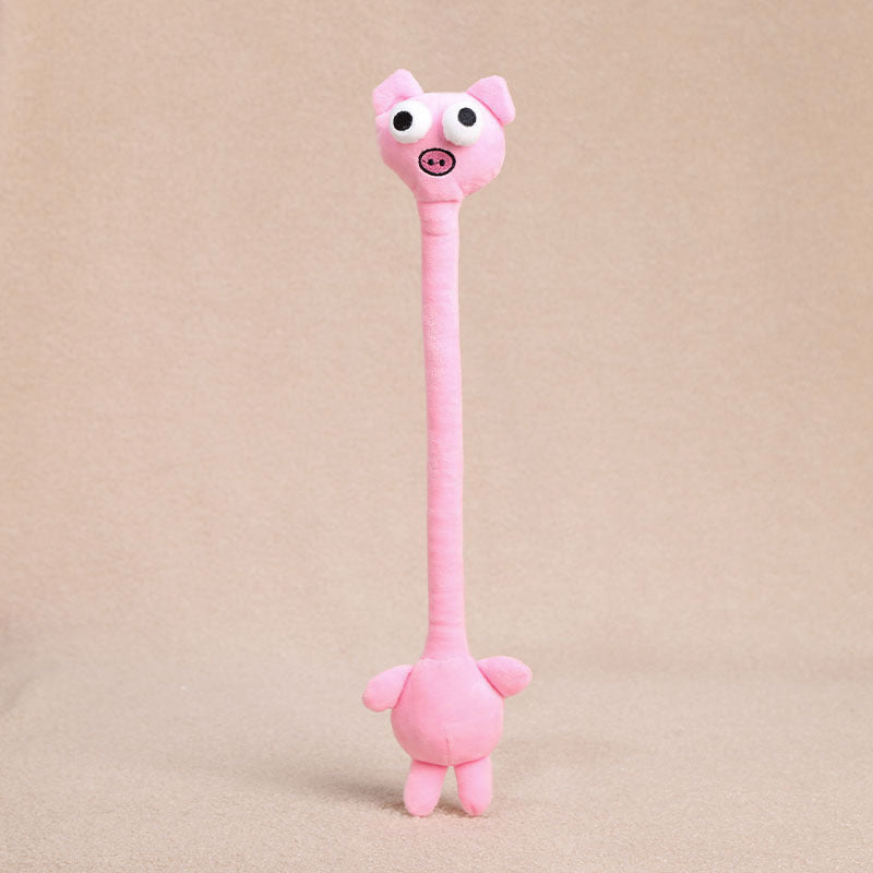 Long Neck Plush Bag Charm – Wrap-Around & Ultra-Soft