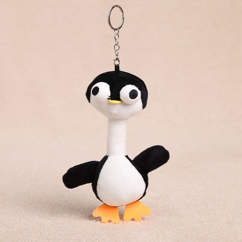 Long Neck Plush Bag Charm – Wrap-Around & Ultra-Soft
