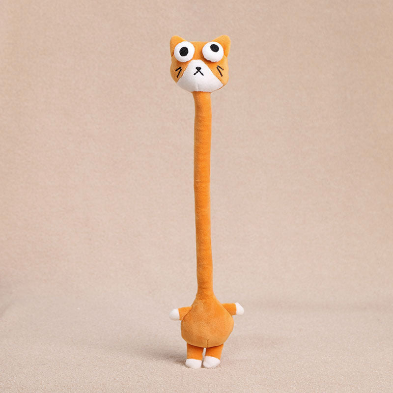 Long Neck Plush Bag Charm – Wrap-Around & Ultra-Soft