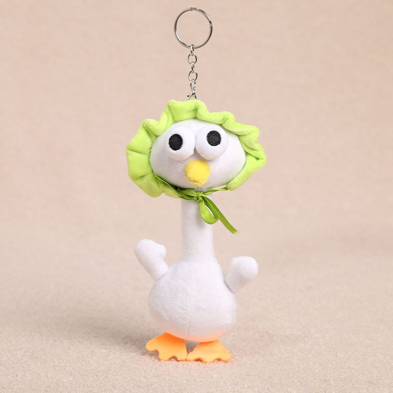 Long Neck Plush Bag Charm – Wrap-Around & Ultra-Soft
