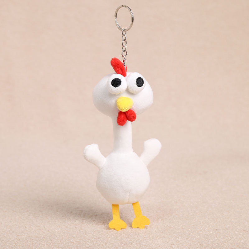 Long Neck Plush Bag Charm – Wrap-Around & Ultra-Soft