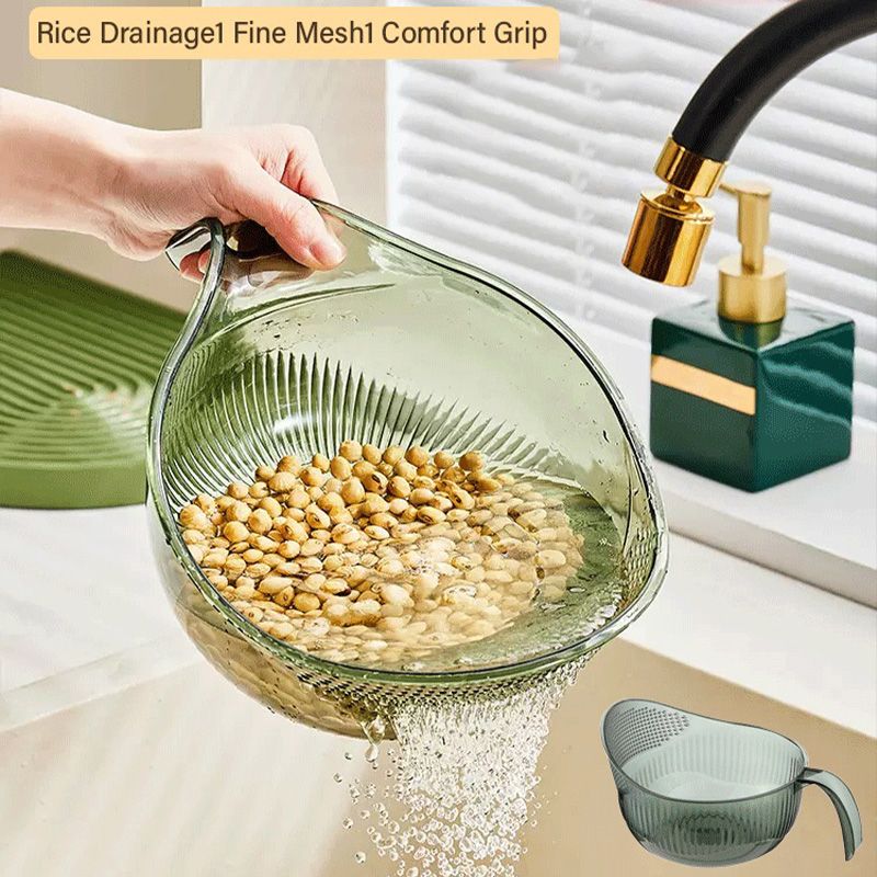 Clear Draining Basket – Quick Drain, No Spills