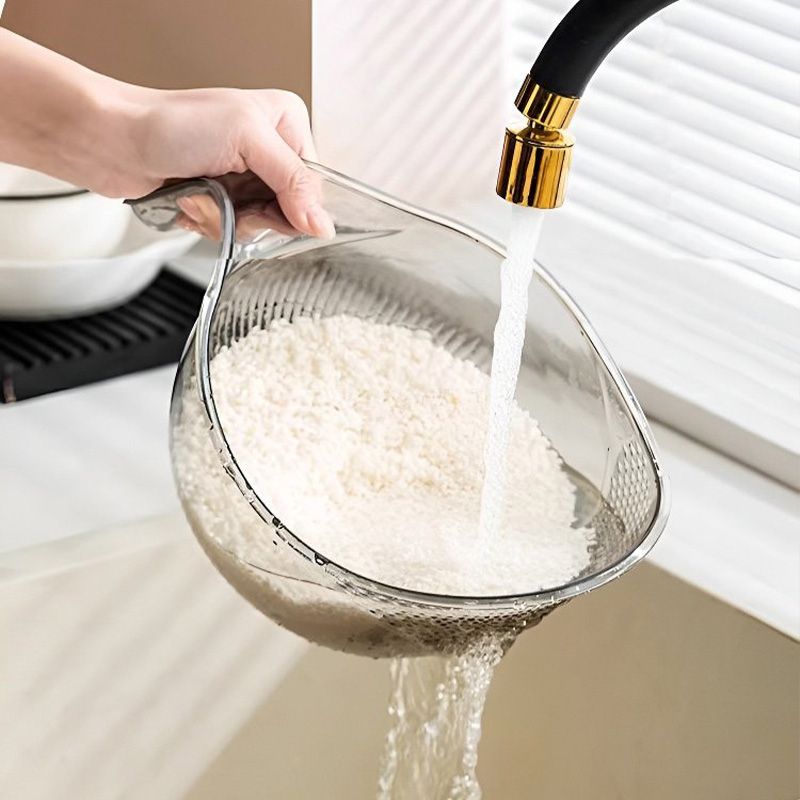 Clear Draining Basket – Quick Drain, No Spills