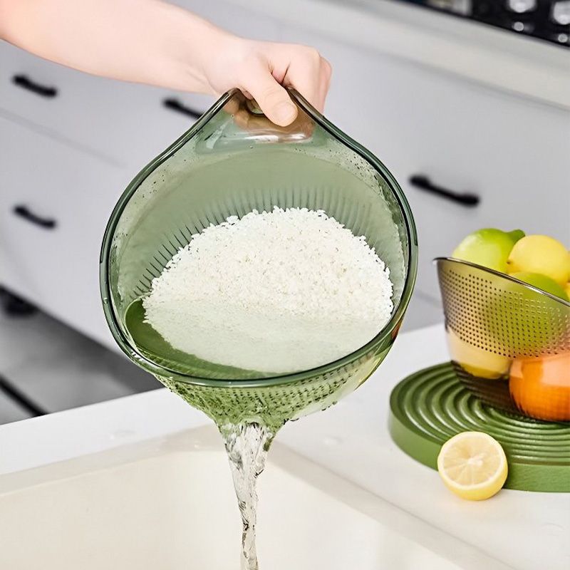 Clear Draining Basket – Quick Drain, No Spills