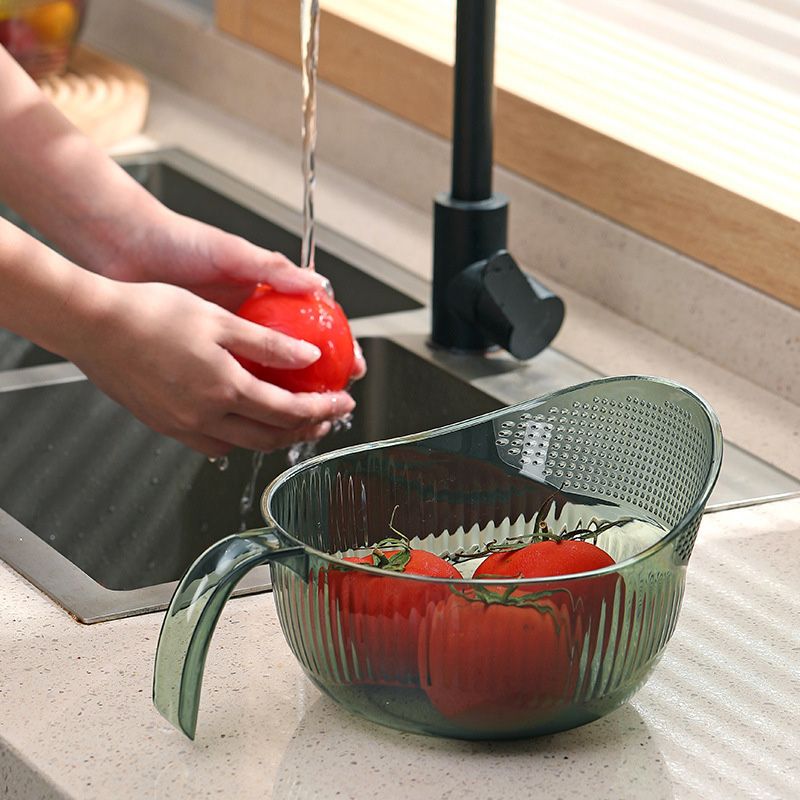Clear Draining Basket – Quick Drain, No Spills