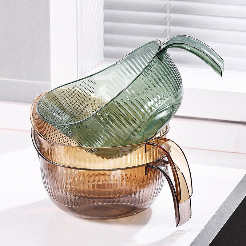 Clear Draining Basket – Quick Drain, No Spills