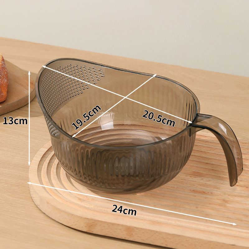 Clear Draining Basket – Quick Drain, No Spills