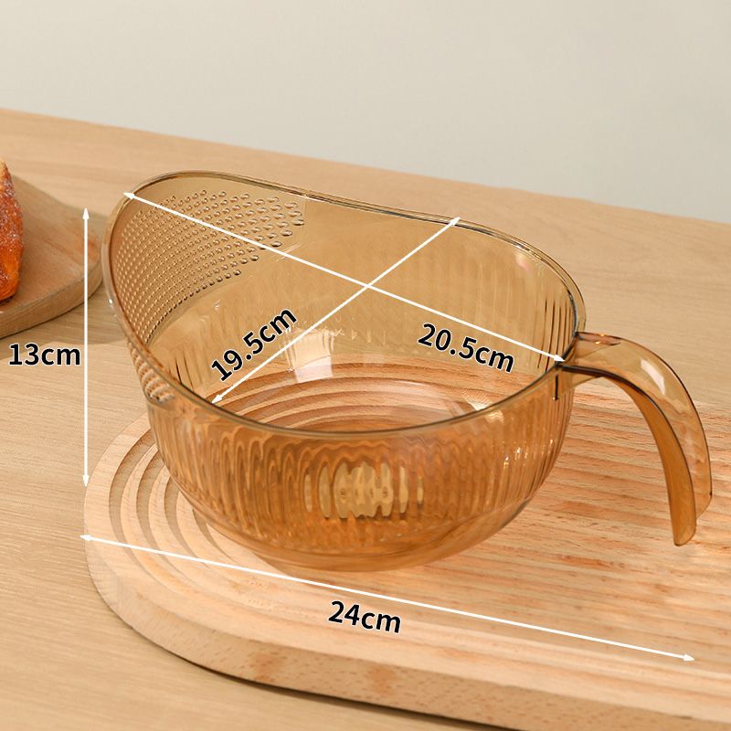Clear Draining Basket – Quick Drain, No Spills