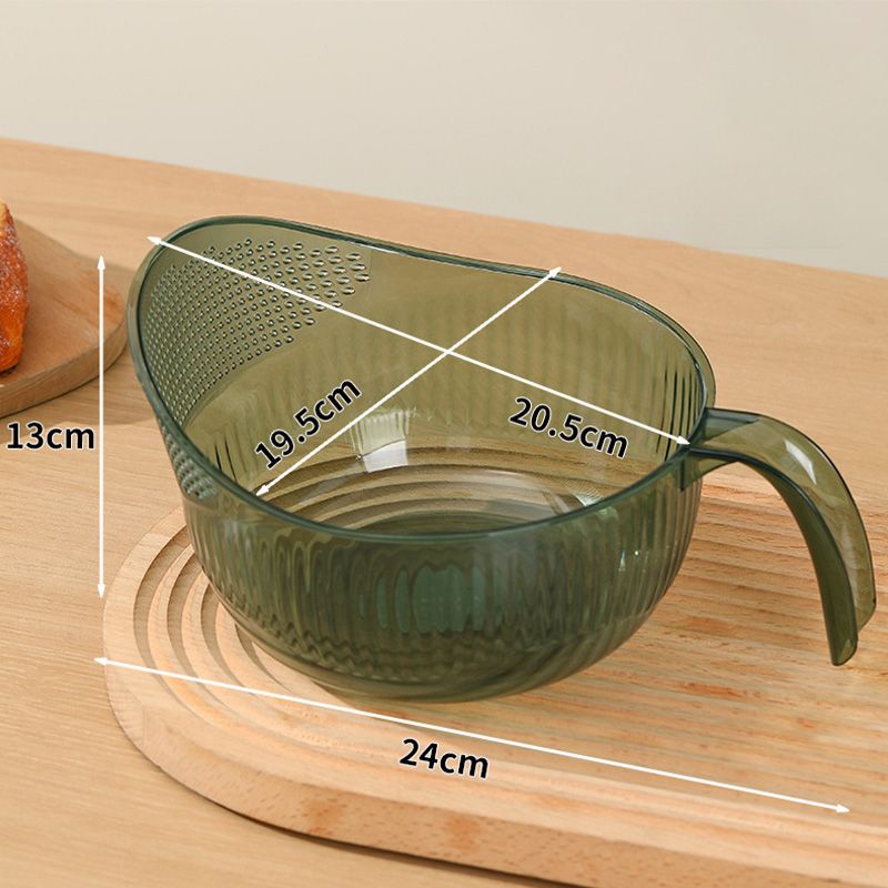 Clear Draining Basket – Quick Drain, No Spills