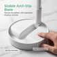 Collapsible Telescopic Fan – 4 Speeds, Ultra-Quiet & USB Rechargeable