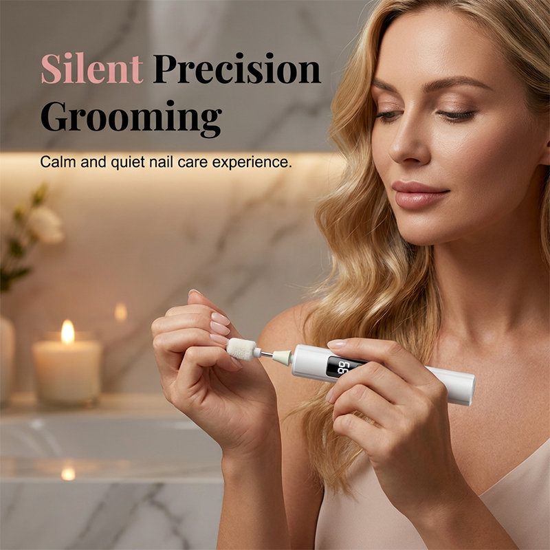 Professional Electric Nail Drill – Multi-Head & Digital Speed Control