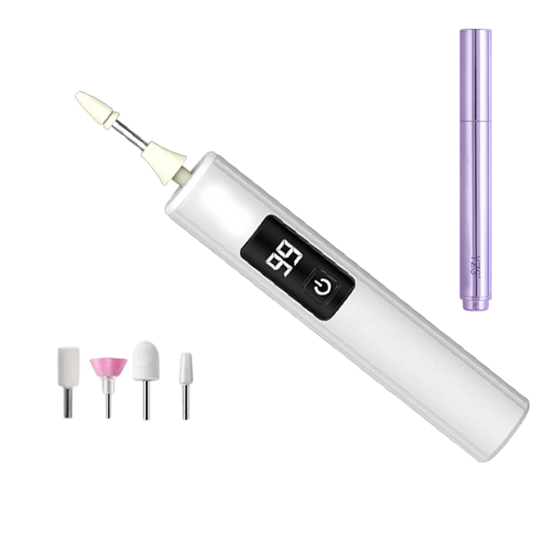 Professional Electric Nail Drill – Multi-Head & Digital Speed Control