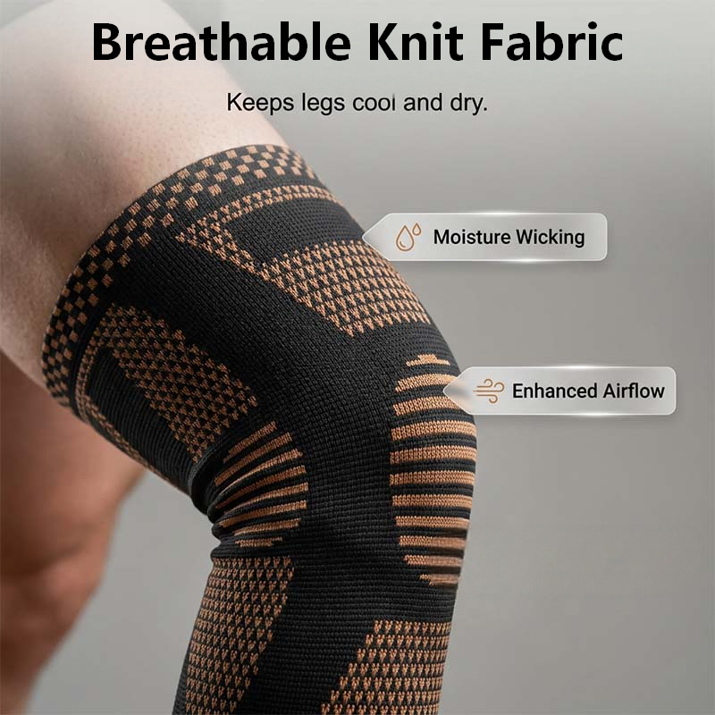 Full-Leg Compression Sleeve – Anti-Slip & Breathable Support