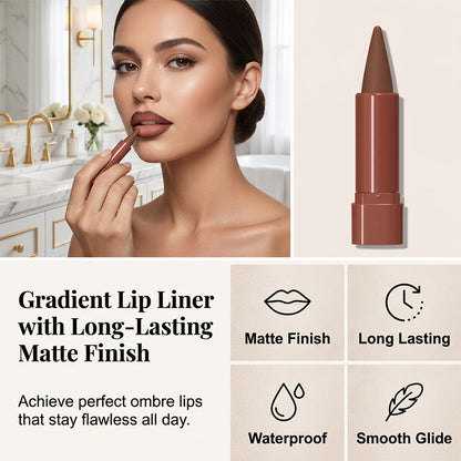 Dual-Tip Matte Lipstick – Smudge-Proof & Long-Lasting Color
