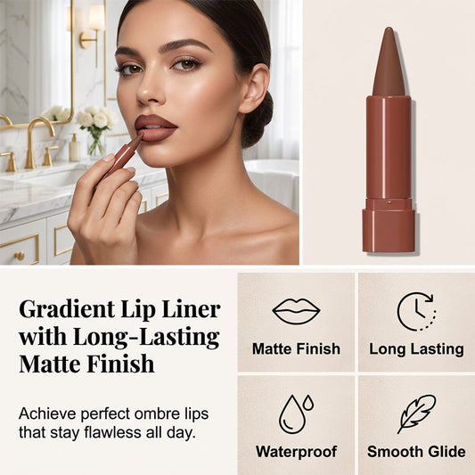 Dual-Tip Matte Lipstick – Smudge-Proof & Long-Lasting Color