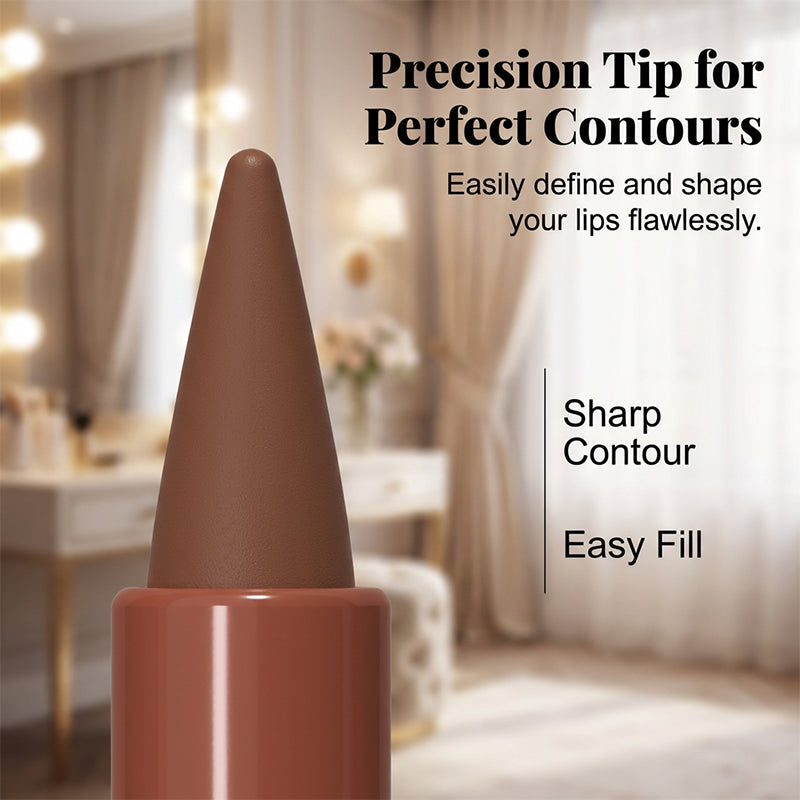 Dual-Tip Matte Lipstick – Smudge-Proof & Long-Lasting Color