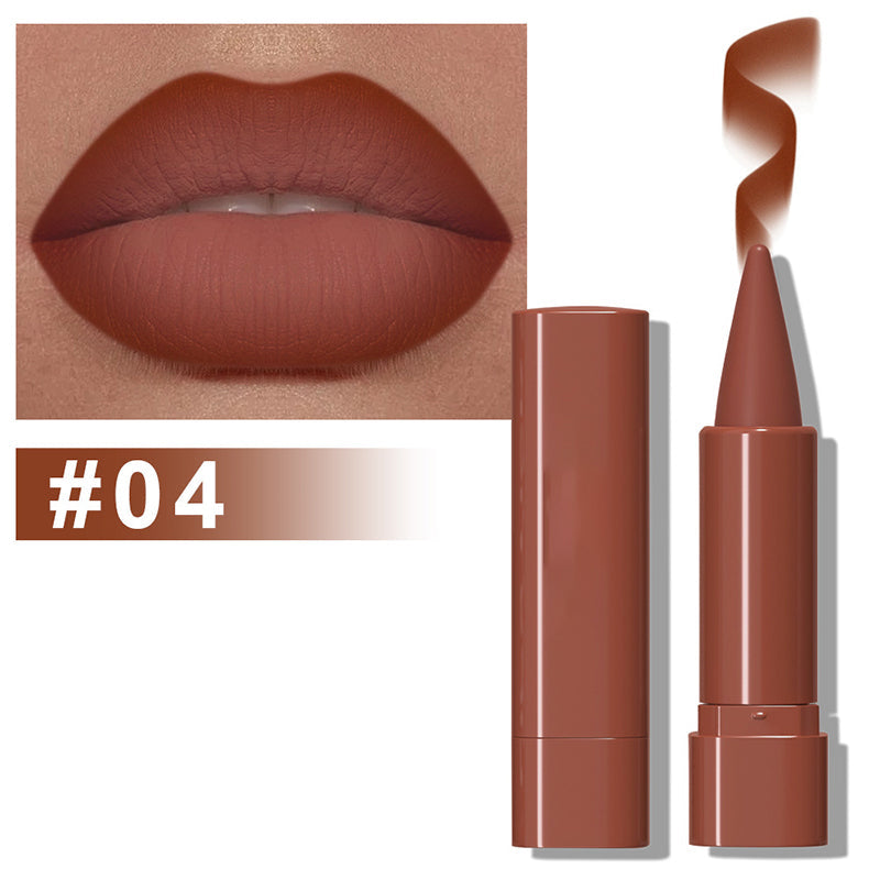 Dual-Tip Matte Lipstick – Smudge-Proof & Long-Lasting Color
