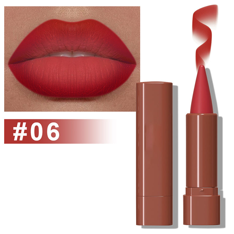 Dual-Tip Matte Lipstick – Smudge-Proof & Long-Lasting Color