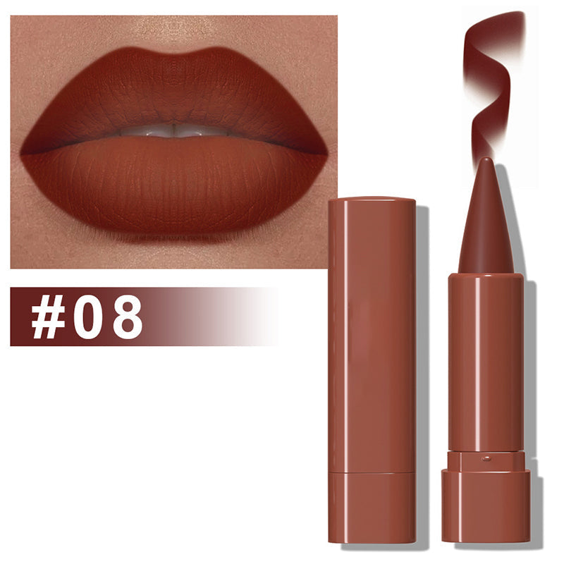 Dual-Tip Matte Lipstick – Smudge-Proof & Long-Lasting Color