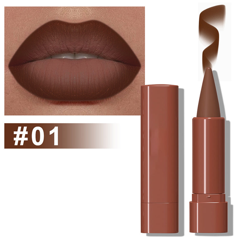 Dual-Tip Matte Lipstick – Smudge-Proof & Long-Lasting Color