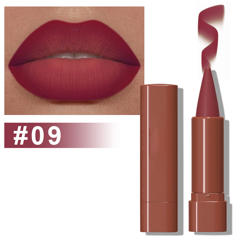 Dual-Tip Matte Lipstick – Smudge-Proof & Long-Lasting Color
