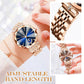 💎Diamond Star & Moon Watch – Elegant & Adjustable Design