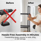 Over-the-Toilet Storage Rack – Rustproof & No-Drill Design