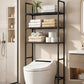 Over-the-Toilet Storage Rack – Rustproof & No-Drill Design
