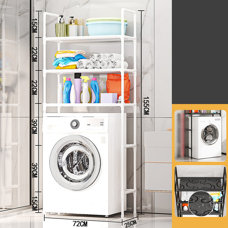 Over-the-Toilet Storage Rack – Rustproof & No-Drill Design
