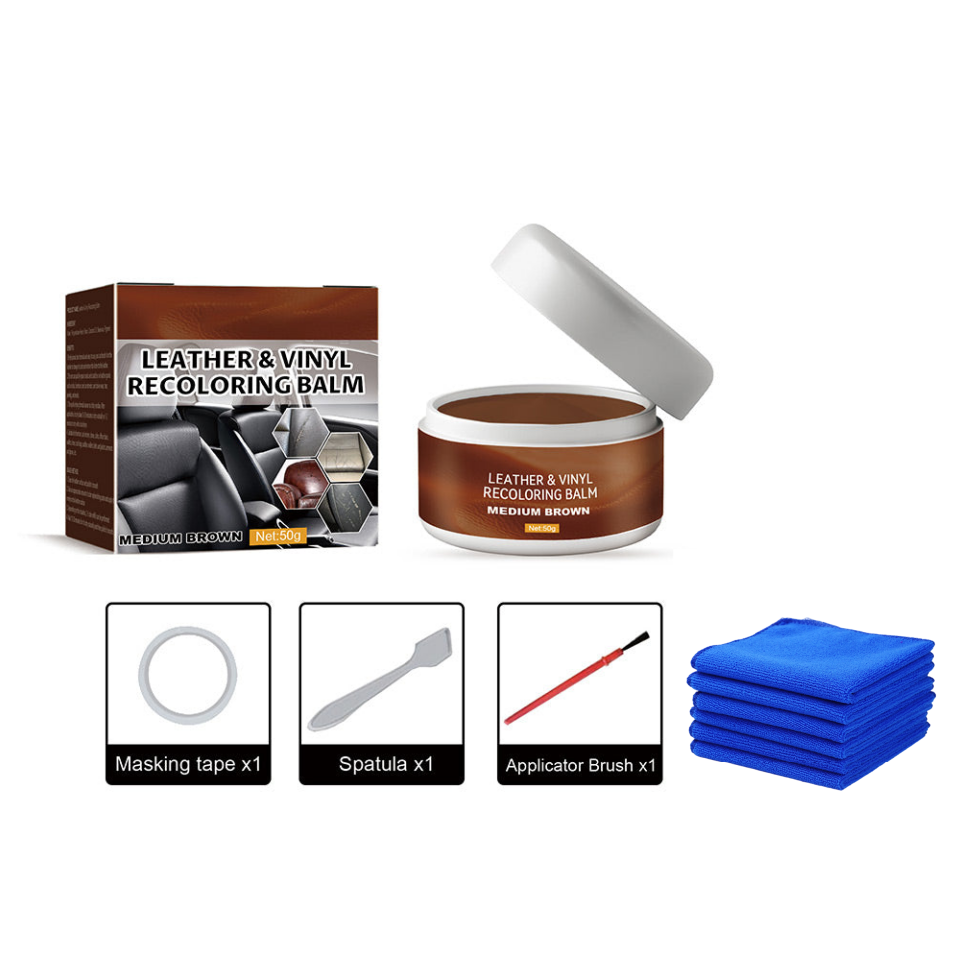 Leather Repair Paste – Scratch Fix & Color-Match Formula