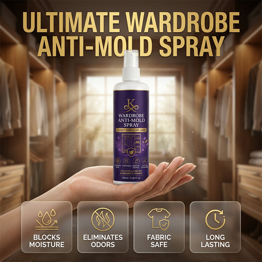 Wardrobe Anti-Mold Spray – Instant Odor & Moisture Control