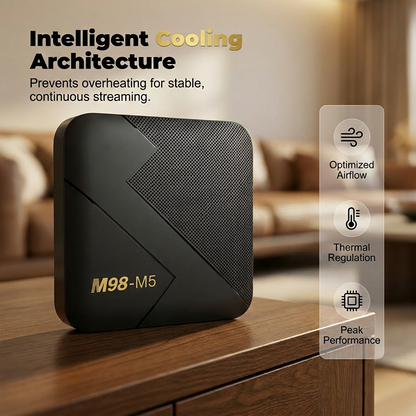 4K Android TV Box – HDR Streaming & Universal Connectivity